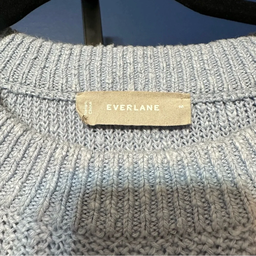 Everlane Heather Gray Crew Neck Sweater - Picture 2 of 4
